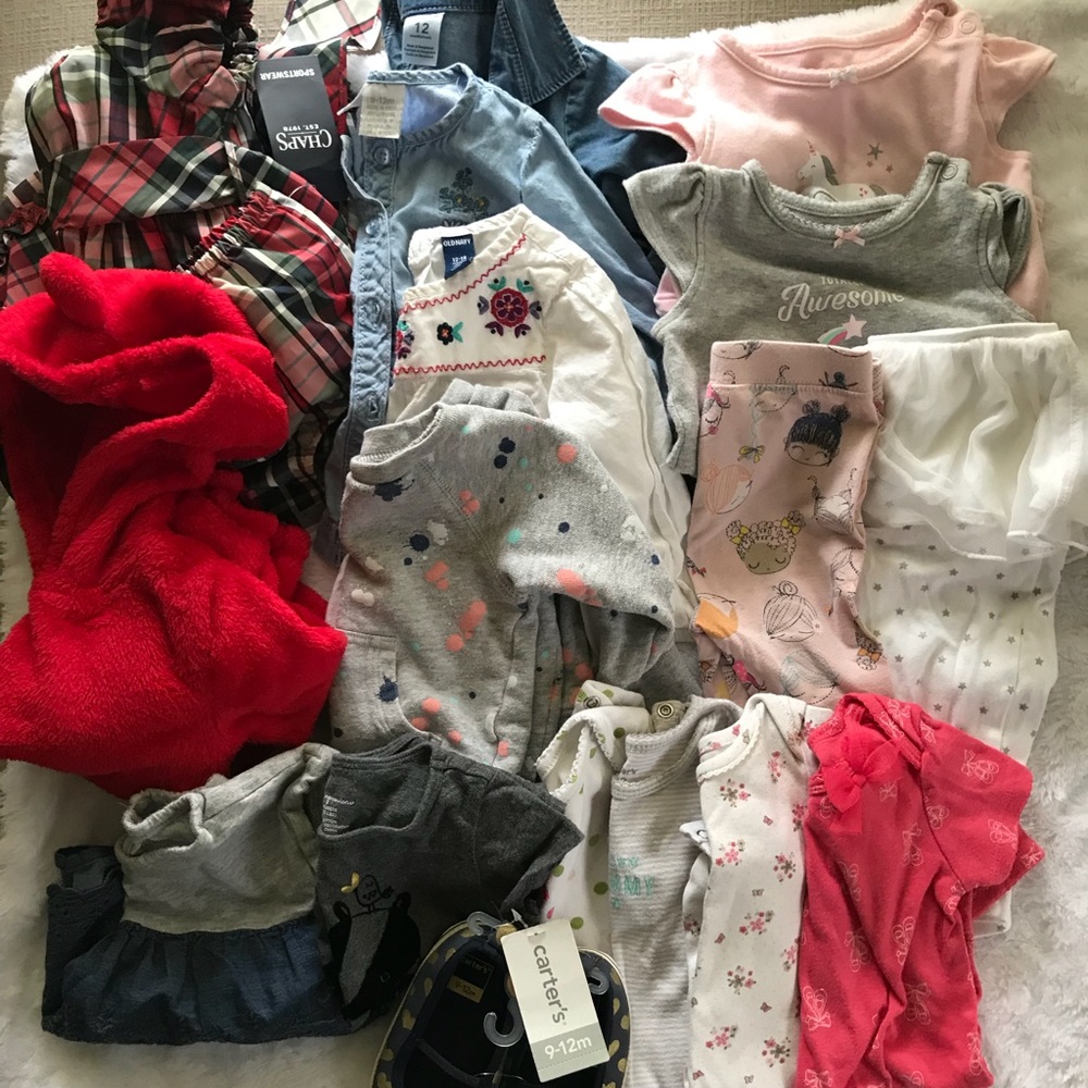 Girl carter’s 12 month fall/winter bundle